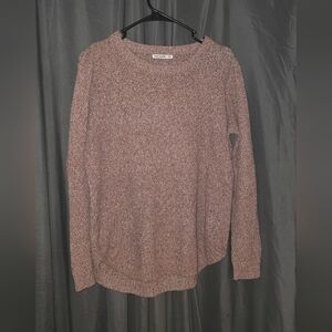 Pink Clover Women's Sweater in Mauve